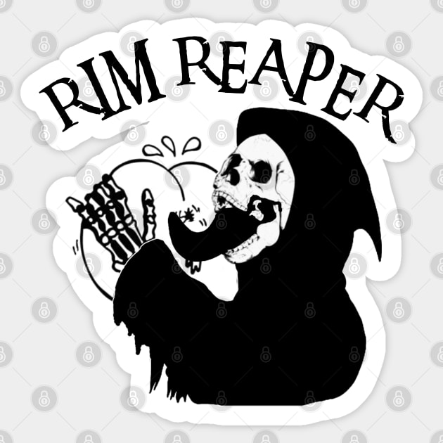Rim Reaper Sticker by Xtian Dela ✅